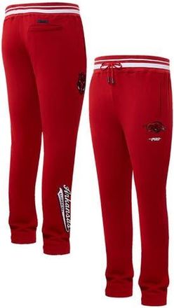 Pro Standard Mens Pro Standard Cardinal Arkansas Razorbacks Script Tail Fleece Sweatpants at Nordstrom, Size Large
