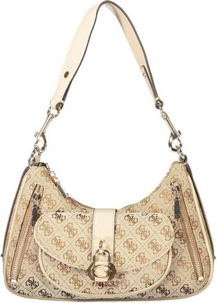 Guess Beige Polyurethane Women Womens Handbag
