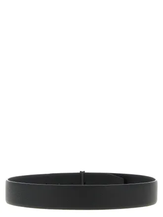 Tom Ford Mens Black Calfskin Belt