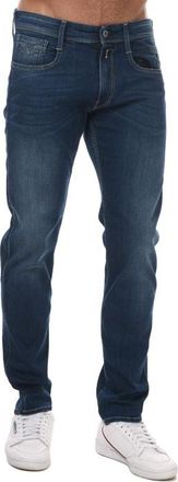 Replay Mens Replay Anbass Slim Fit Stretch Jeans in Denim