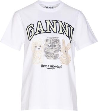 Ganni T-Shirts And Polos
