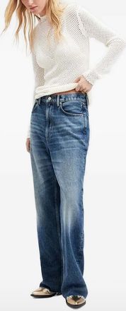 AllSaints Maglione con collo rialzato - Bianco