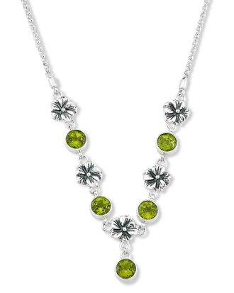 Samuel B. Silver 2.04 Ct. Tw. Peridot Necklace