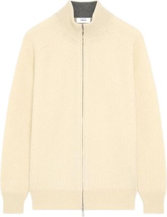Lardini Katoenen Vest - Heren - Vesten - Beige - L - Katoen - Truien & Vesten