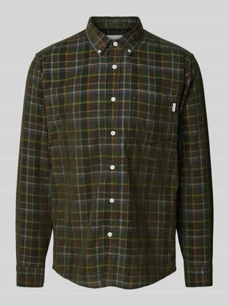 Pepe Jeans London Regular Fit Freizeithemd mit Button-Down-Kragen Modell MAX in Oliv, Gr&ouml;&szlig;e XXL