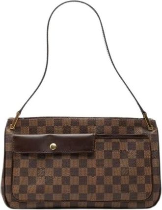 Louis Vuitton Pre-owned Aubagne Borsa a Spalla - - Pre-owned - Donna - Marrone - ONE SIZE
