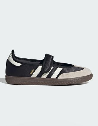 adidas Originals Samba - Sneakers Mary Jane nere e bianche-Nero
