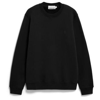 Armedangels Baaro Fleece Pullover f&uuml;r Herren | schwarz