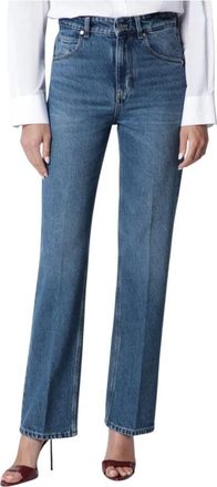 Victoria Beckham Julia Jean - Dames - Regular Fit Jeans - Blauw - W26 - Katoen - Jeans