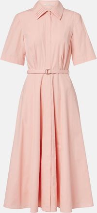 Emilia Wickstead Rubie belted cotton midi dress