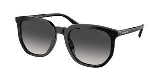 Coach HC8384U CL911 50028G Mens Sunglasses Black Size 55