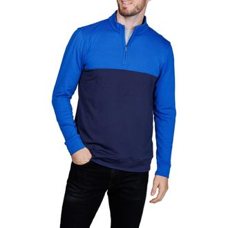 Tailorbyrd Quarter Zip Performance Pullover in Royal at Nordstrom Rack, Size Xx-Large
