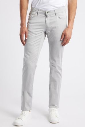 Brax Chuck U Modern Fit Stretch Cotton Pants in Platin at Nordstrom, Size 36 X 34