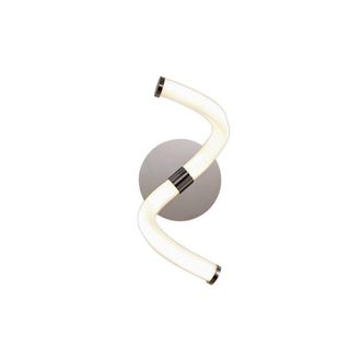 Netlighting Nur Wall Lamp 12W LED 3000K 900lm IP20 Chrome in Grey
