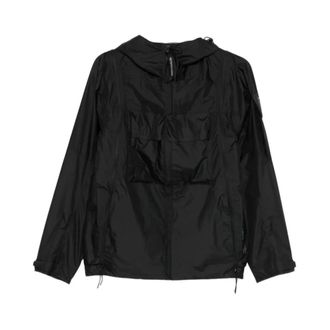 C.P. Company Light Jackets, male, Black, Size: S Chest Pocket Jacket