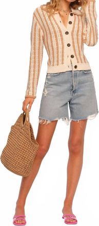 Heartloom Corrie Knit Cardigan In Ecru