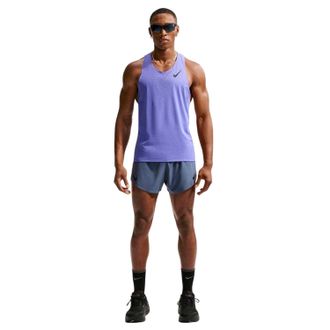 Nike Heren Aero Swift Dri-FIT Vest Top (Saffier)