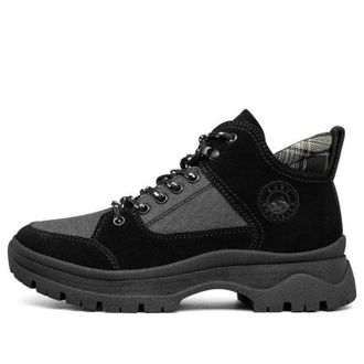 Skechers (WMNS) Skechers Roadies Martin Boots Black Grey 113436-BLK