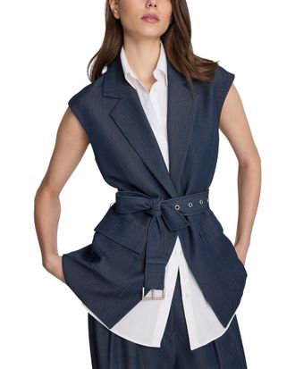 Kenneth Cole Belted Vest
