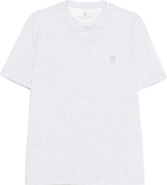 Brunello Cucinelli Crew-Neck T-Shirt With Logo