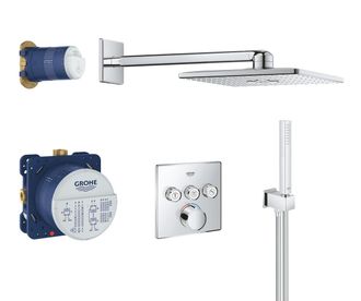 GROHE Set De Ducha Smartcontrol + Limpiador De Grifos Grohclean (34712000) - Grohe
