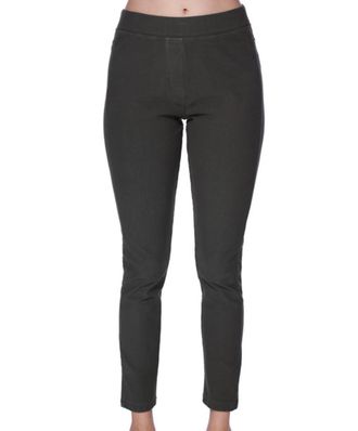 French Kyss Mid Rise Leggings In Olive
