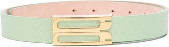 Victoria Beckham Cintura in pelle - Verde