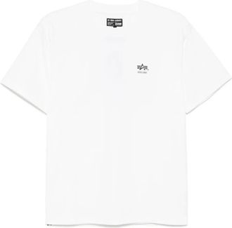 Izzue logo-print T-shirt - men - Cotton/Polyester - M - White