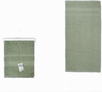Trade Shop Trade Shop - Asciugamano Da Bagno Telo In Cotone Morbida 70 X 140 Cm 410gr Colore Verde 79492