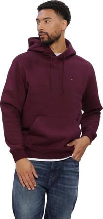 Tommy Jeans Hoodies & sweatvesten, Heren, Rood, M, Heren Truien & Vesten Tjm Reg S Flag Hoodie Ext
