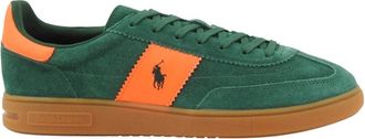 Ralph Lauren Sneakers - Heren - Sneakers - Groen - 41 EU - Leer - Schoenen
