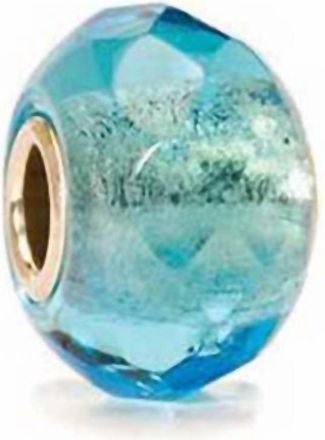 Trollbeads Womens Prism Glass Bead Charm In Turquoise