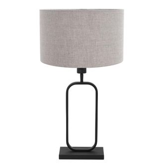 Steinhauer Steinhauer - L&aacute;mpara De Mesa - Stang - Negro - Lino Metal