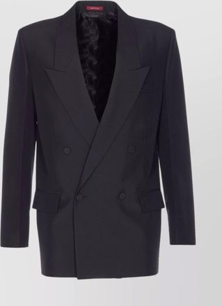 Gucci double-breasted jacket peak lapels