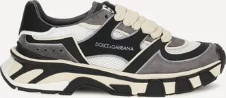 Dolce & Gabbana Sneakers con dettagli in rete Man 39.5