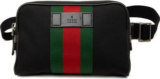 Gucci Pre-owned Gucci Canvas Techno Web Belt Bag Ladies QPBS4XOU5I2W8ZC2