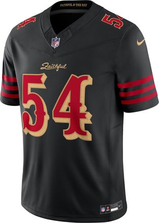 Nike Fred Warner San Francisco 49ers Rivalries Collection Nike Mens Dri-FIT NFL Limited Jersey in Black | 31NM0G5Z9BF-HVY
