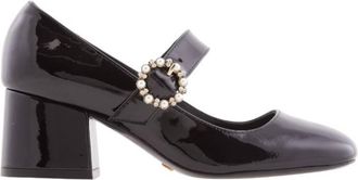 Stuart Weitzman Sloane Patent Mary Jane Pumps, Brand Size 35 ( US Size 4.5 )