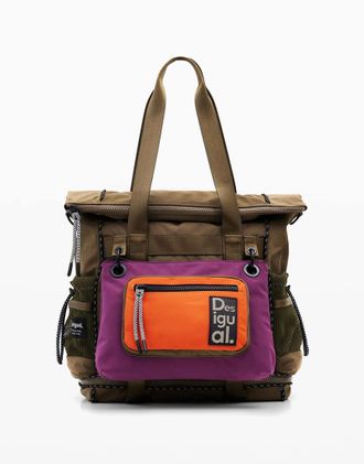 Desigual Zaino grande voyager multiposizione verde