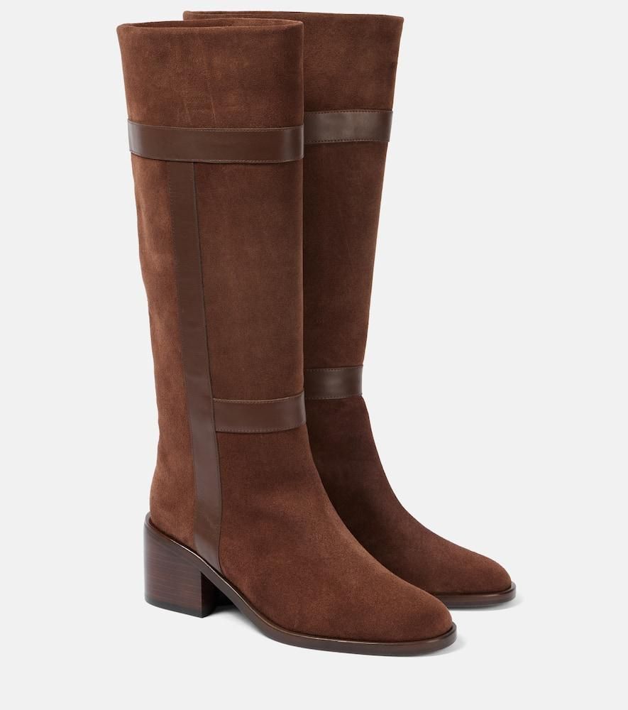 Bottes Cavalières Robert Clergerie En Cuir Noir - Pointure 37.5, Excellent état (origine 620€)