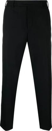 Pantaloni Torino Sartoriale Katoenen Broek in Zwart - Heren - Chinos - Zwart - M - Katoen - Broeken