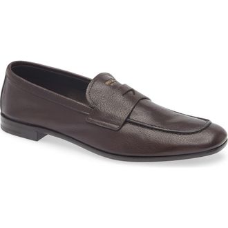 Prada Penny Loafer in Moro at Nordstrom, Size 10.5Us