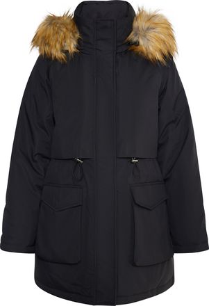 Usha Gewatteerde parka Dames zwart