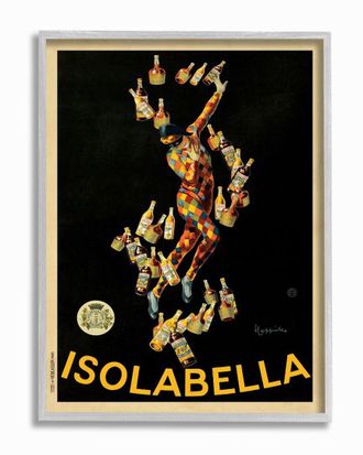 Stupell Industries Isolabella Vintage Poster Drink Design Wall Art