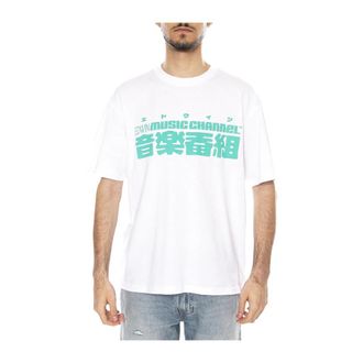 Edwin T-Shirts - Heren - T-shirts - Wit - XL - Katoen - Tops