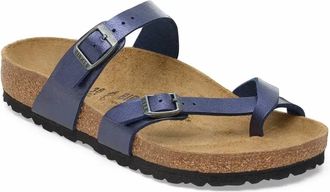 Birkenstock Womens Mayari Birko-Flor Sandal - Regular Width In Graceful Midnight