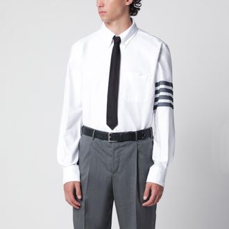 Thom Browne White cotton button-down shirt