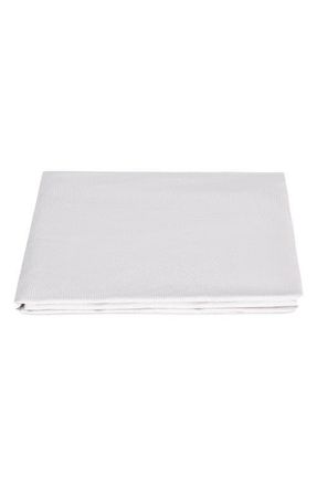 Matouk Jasper Cotton Sateen Fitted Sheet in Dune at Nordstrom, Size California King