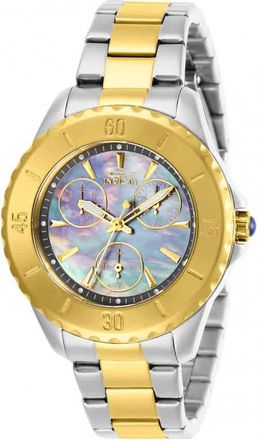 Invicta Angel Quartz Gunmetal Dial Ladies Watch 29112