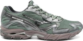 Mizuno Wave Rider 10 - Heren - Hardloopschoenen - Groen - 44 EU - Fitness